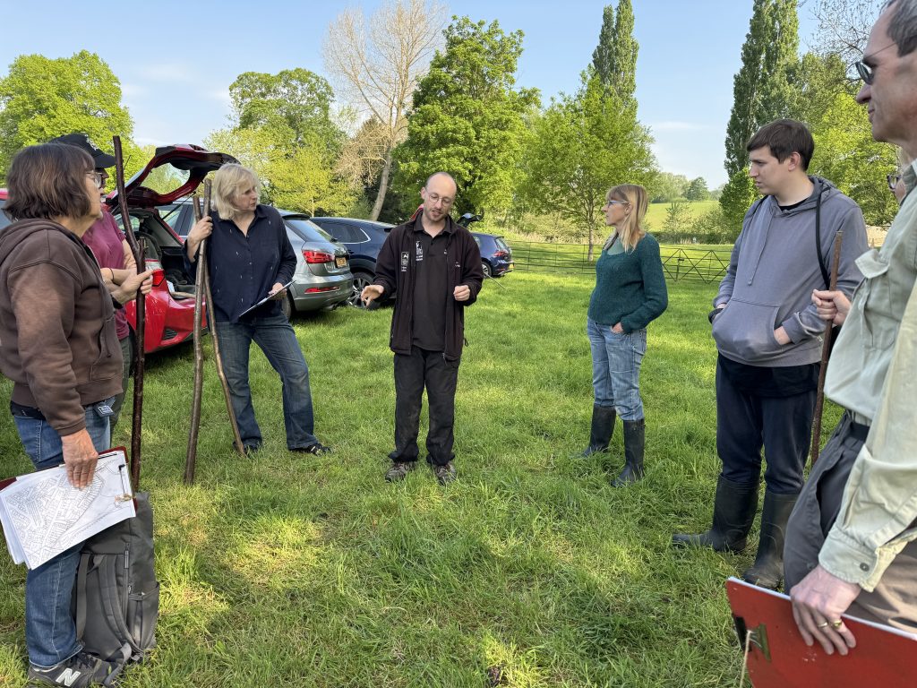 Water vole surveyors' event briefing session